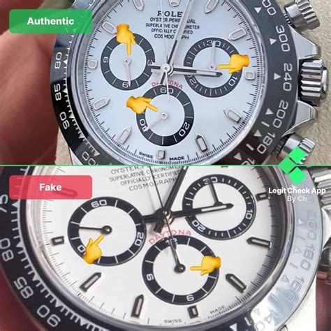 how to tell a fake daytona rolex watch|rolex daytona identification.